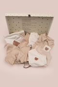 Teddy Bear detailed 10-piece set - Brown