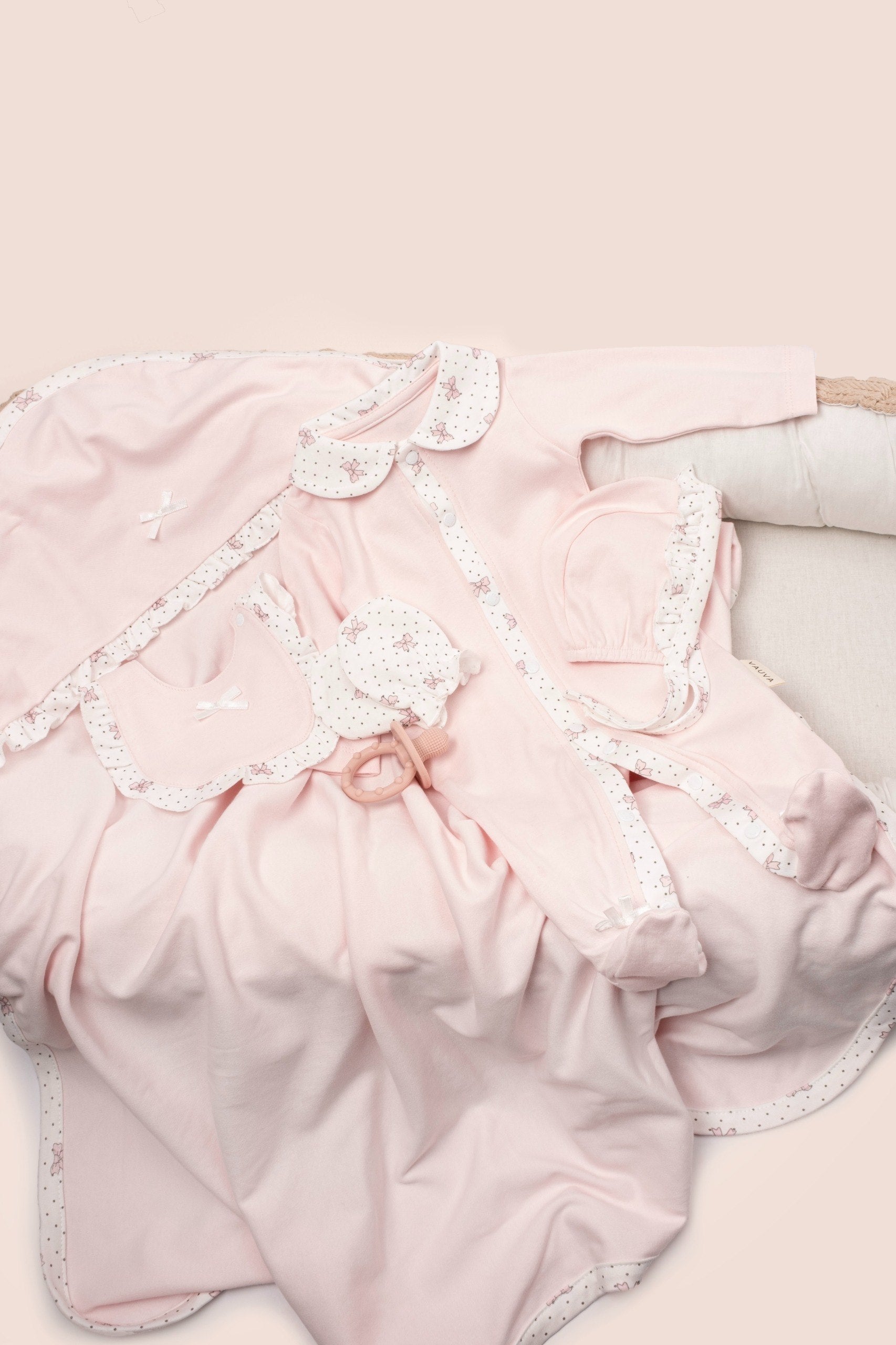 Bow Print 5-piece set