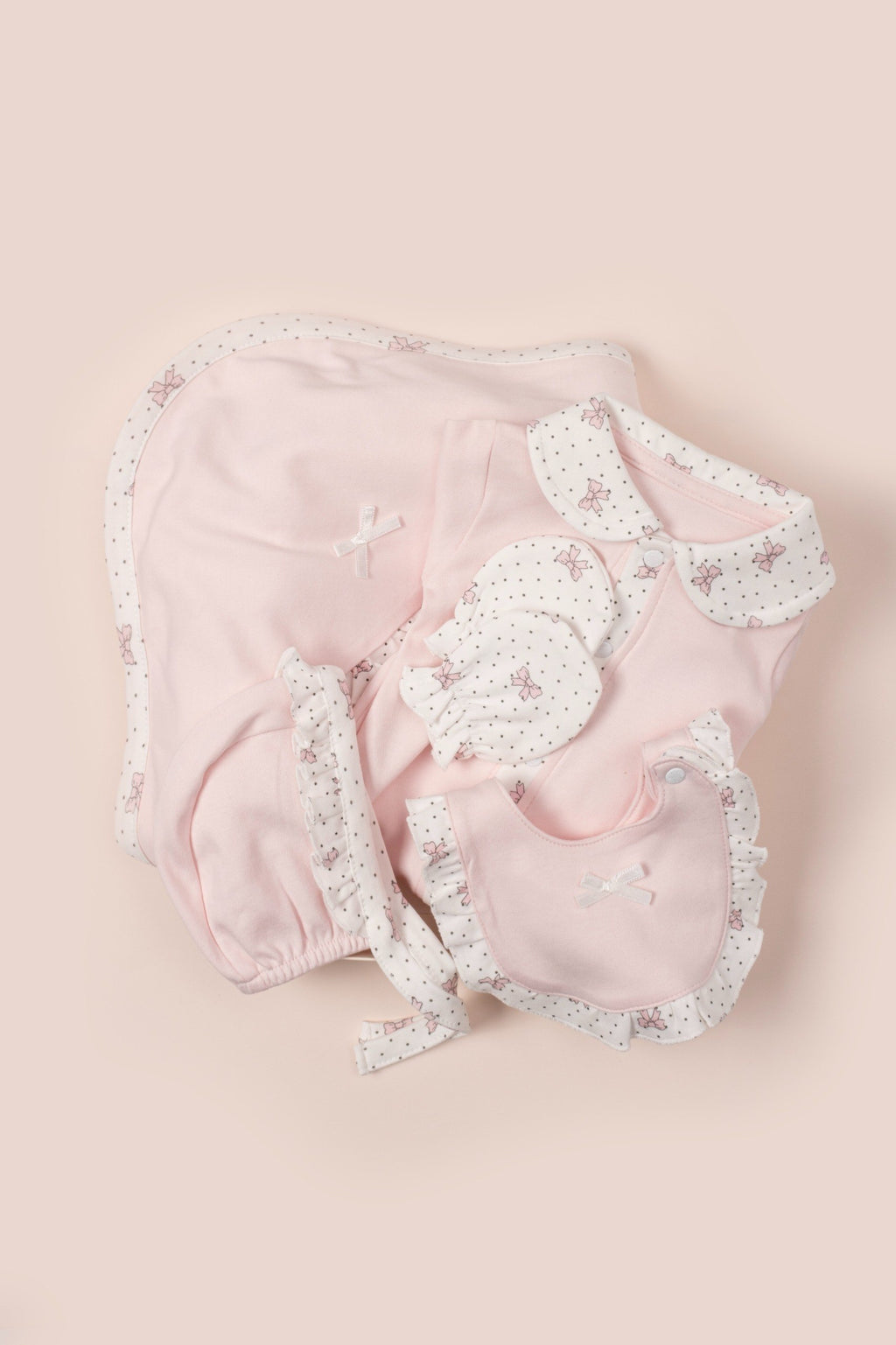 Bow Print 5-piece set