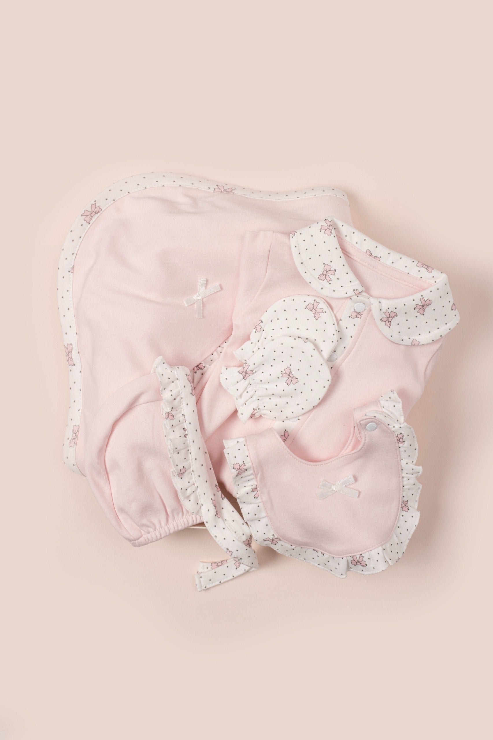 Bow Print 5-piece set