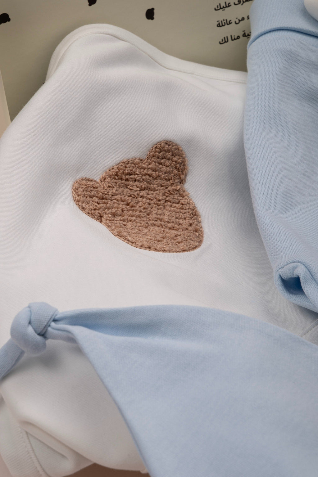 Teddy Bear detailed 10-piece set - Blue