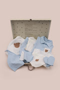 Teddy Bear detailed 10-piece set - Blue