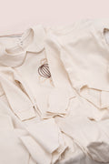 Hot Air Balloon Embroidery  10-piece set - Cream