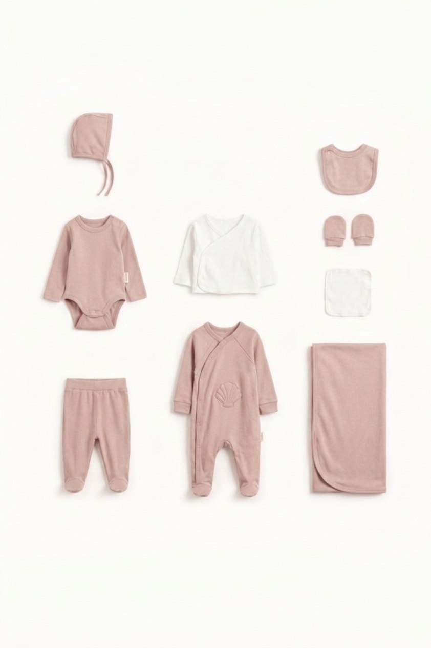 Seashell 9-Piece Set - Blush