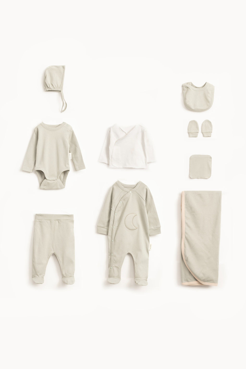 Moon 3D Set - 9 Pieces