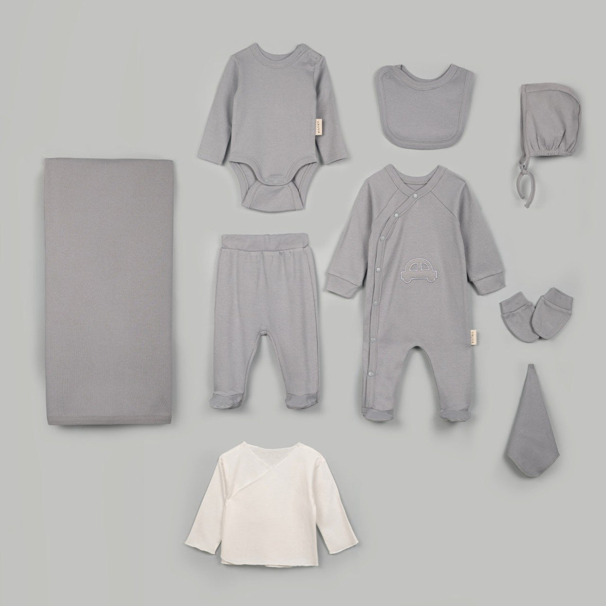 Car 3D set - 9 pieces