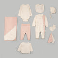 Pink bow 10-piece set
