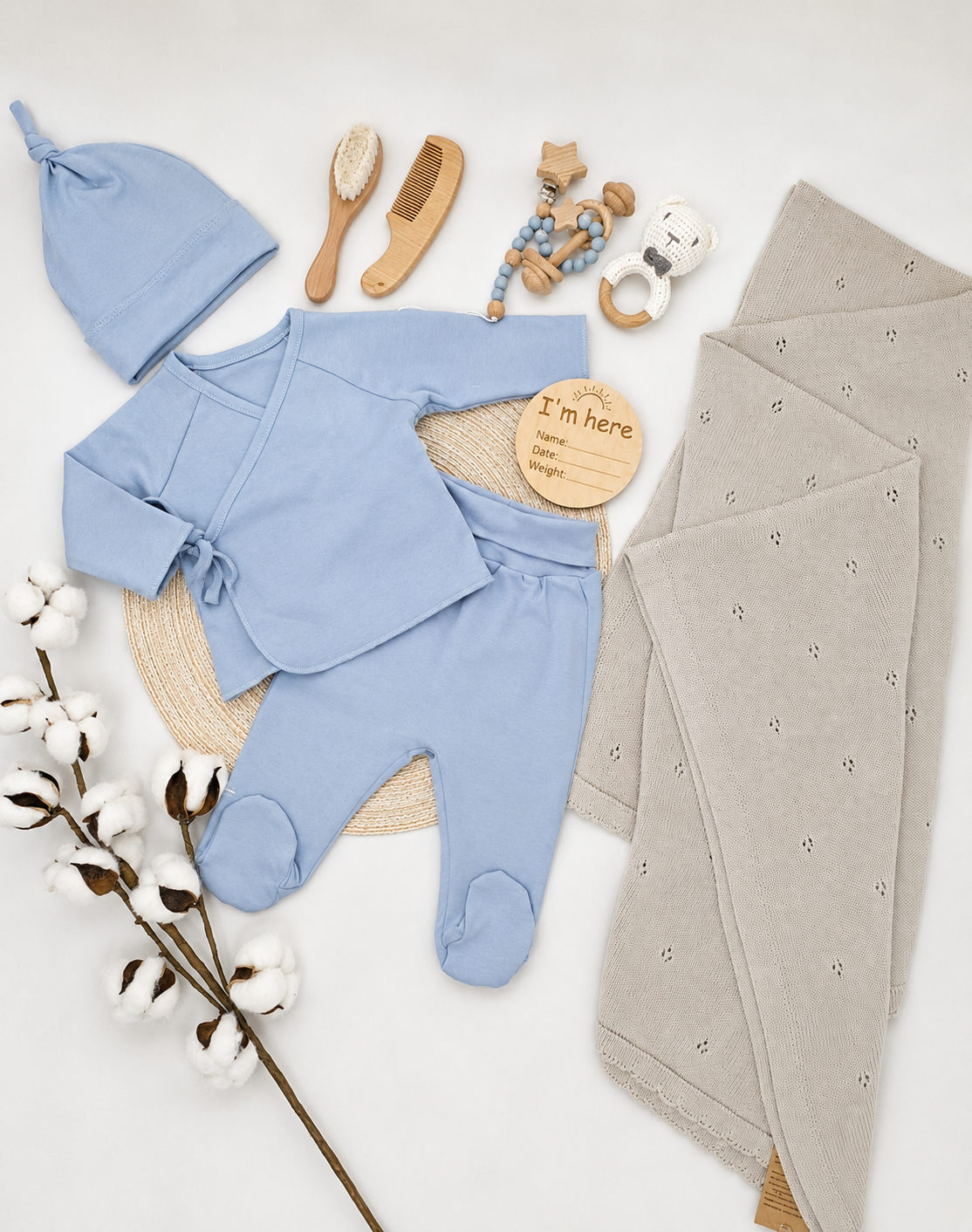 Blue Star welcome gift box